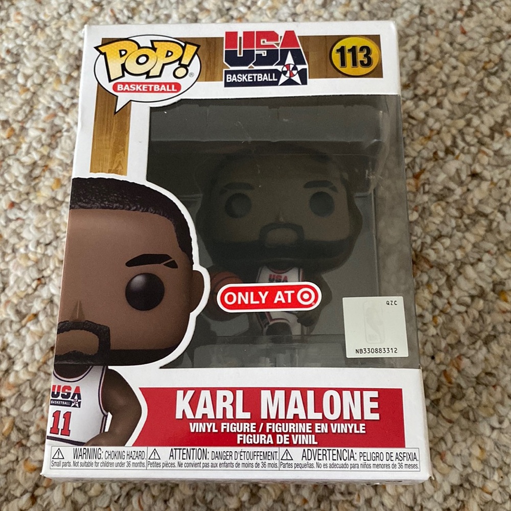Karl Malone USA Basketball Funko Pop #113